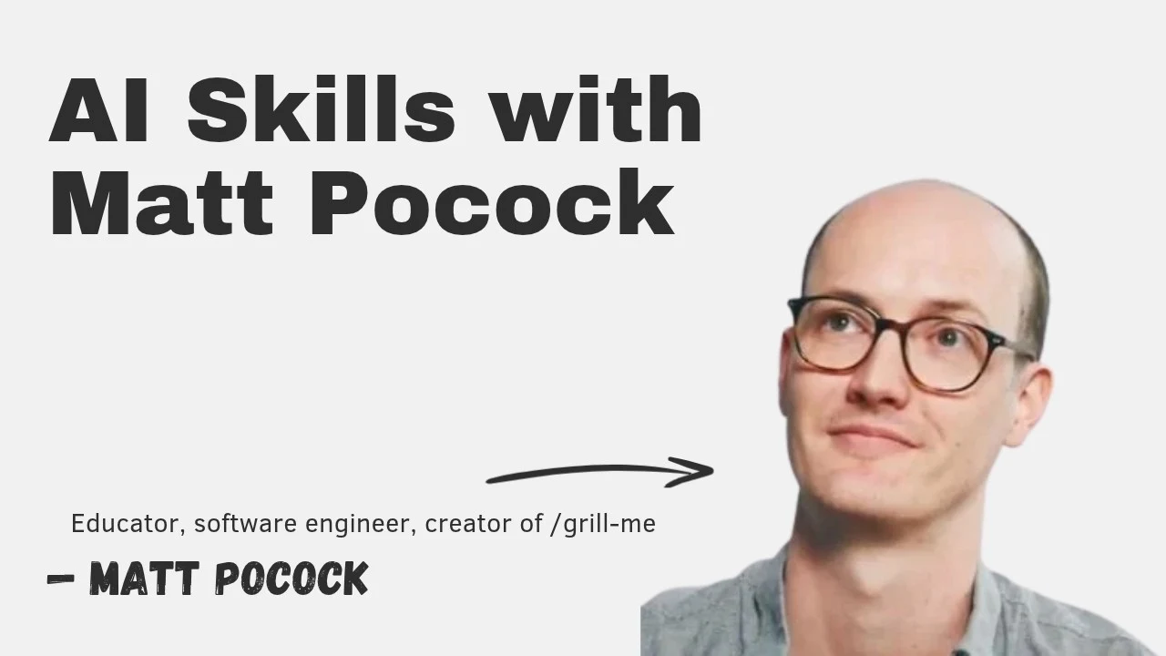 Matt Pocock访谈封面，来源：The Pragmatic Engineer
